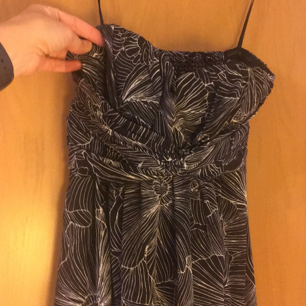 Floral Jessica Simpson Strapless dress
